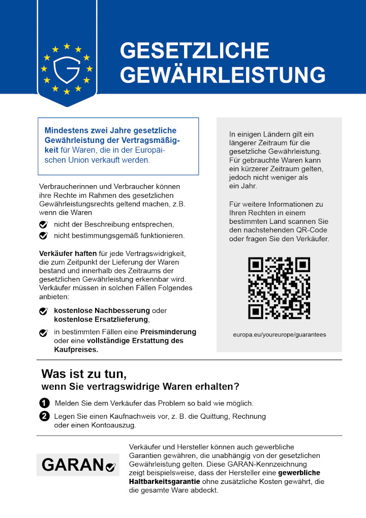 Gewaherleistungslabel