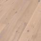 Preview: Parkett Boston Landhausdiele Eiche astig gebürstet weiß geölt Thede & Witte 