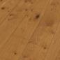 Preview: Eiche authentic kastanienbraun gebürstet 08911 Landhausdiele - Meister Lindura-Holzboden HD 400 naturgeölt 