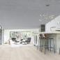 Preview: Eiche mountain white 07124 Landhausdiele - MeisterDesign. laminate LL 250 