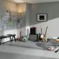 Preview: Parador Laminat Basic 400 Eiche Natural Mix kristallweiß Landhausdiele 
