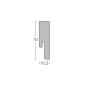 Preview: Parador Sockelleisten SL 18 D088 Eiche Pure perlgrau 