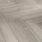 Preview: Parador Laminat Trendtime 3 Eiche Studioline lichtgrau Fischgrät 