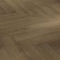 Preview: Parador Laminat Trendtime 3 Eiche Mont Blanc dunkelbraun Fischgrät 