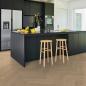 Preview: Parador Parkett Trendtime 3 Eiche Bardolino weiß Living Plus lackversiegelt matt weiß Stab Fischgrät 