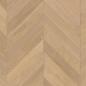 Preview: Parador Parkett Trendtime 10 Eiche weiß matt lackiert Natur Chevron-Stab 