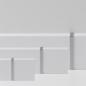 Preview: Parador Universal Übergangskappen für SL 1, SL 3, SL 5, SL 5 WF, SL 6, SL 18, in Alu-Optik