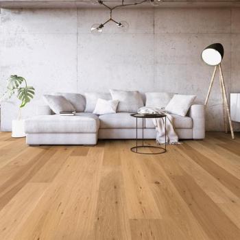 Parkett Boston Landhausdiele Eiche astig gebürstet geölt Thede & Witte 