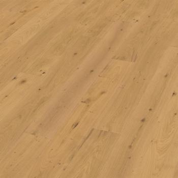 Parkett Boston Landhausdiele Eiche astig gebürstet leicht weiß geölt Thede & Witte 