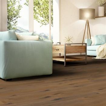 Parkett Boston Landhausdiele Eiche geräuchert geölt - Rohoptik Thede & Witte 