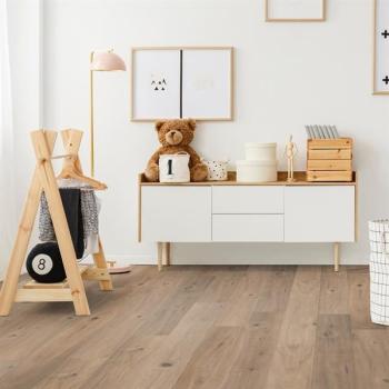Parkett Boston Landhausdiele Eiche gealtert darkgrey geräuchert weiß geölt Thede & Witte 