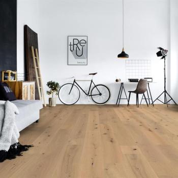 Parkett Boston Landhausdiele Eiche XL astig gebürstet geölt Rohoptik Thede & Witte