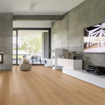 Parkett Boston Landhaus Breitdiele Eiche XL natur gebürstet geölt Thede & Witte 