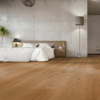 Parkett Boston Landhaus extra Breitdiele Eiche XXL astig gebürstet geölt Thede & Witte 