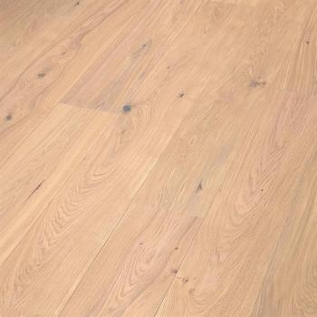 Parkett Euro Landhausdiele Eiche XL astig gebürstet weiß geölt Thede & Witte 