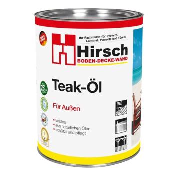 Hirsch Teaköl 2,5l (&euro;43,60/l) 