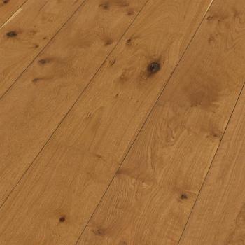 Eiche authentic kastanienbraun gebürstet 08911 Landhausdiele - Meister Lindura-Holzboden HD 400 naturgeölt 