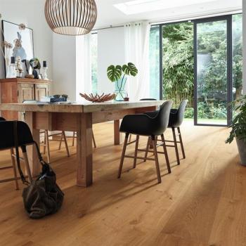 Eiche authentic gebürstet 08904 Landhausdiele - Meister Lindura-Holzboden HD 400 naturgeölt 
