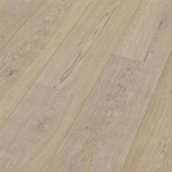 Eiche lebhaft cremeweiß gebürstet 08908 Landhausdiele - Meister Lindura-Holzboden HD 400 naturgeölt 
