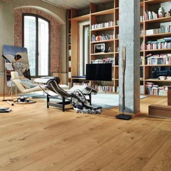 Eiche authentic gebürstet 08915 Landhausdiele - Meister Lindura-Holzboden HD 400 ultramattlackiert 