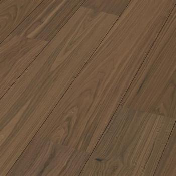Nussbaum amerik. lebhaft 08912 Landhausdiele - Meister Lindura-Holzboden HD 400 ultramattlackiert 