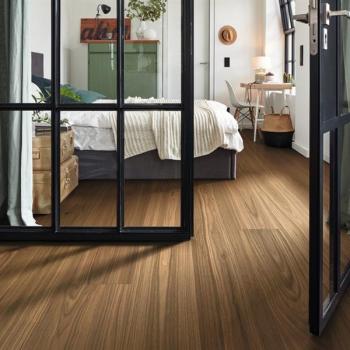 Nussbaum amerik. lebhaft 08912 Landhausdiele - Meister Lindura-Holzboden HD 400 ultramattlackiert 