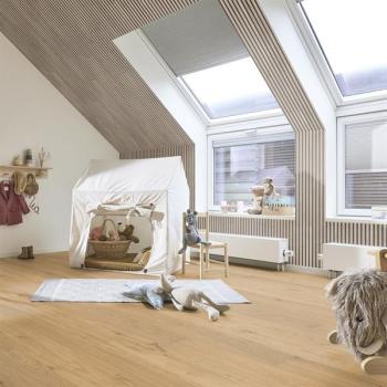 Eiche lebhaft creme gebürstet 20015 Landhausdiele - Meister Holzboden Natureflex HD 100 ultramattlackiert