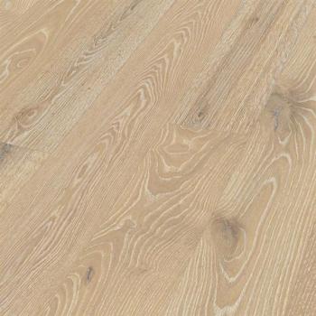 Eiche lebhaft leichtweiß gekälkt gebürstet 20016 Landhausdiele - Meister Holzboden Natureflex HD 100 ultramattlackiert 