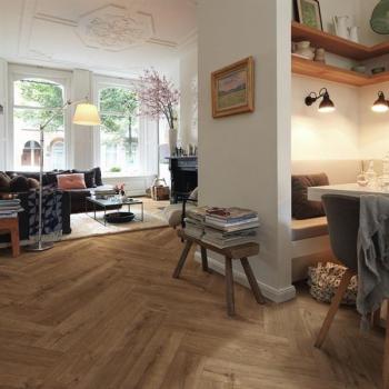 Eiche Bernstein 07002 Fischgrät - MeisterDesign. laminate LS 350 