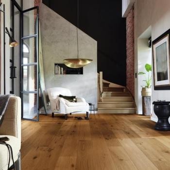 Eiche authentic gedämpft gebürstet 09026 Landhausdiele - MeisterParkett.longlife PD 400 naturgeölt 