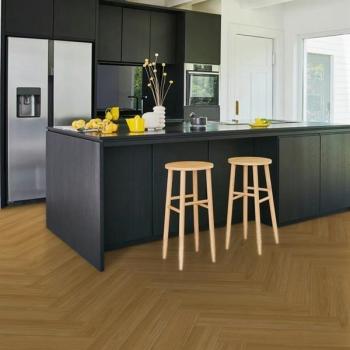 Parador Vinyl Trendtime 3 Eiche Oxford karamellbraun Fischgrät 