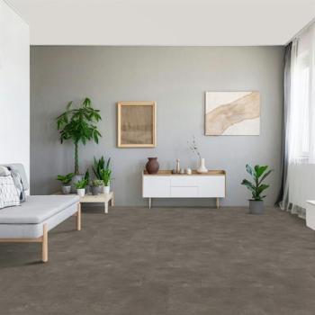 Parador Vinyl Trendtime 5 Stein Trafalgar dunkelgrau quadratische Fliese 