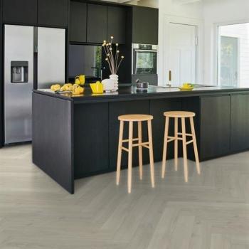 Parador Laminat Trendtime 3 Eiche Skyline weiß Fischgrät 