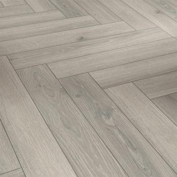 Parador Laminat Trendtime 3 Eiche Studioline lichtgrau Fischgrät 