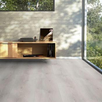 Parador Laminat Basic 600 Eiche Askada weiß gekälkt Landhausdiele breit 