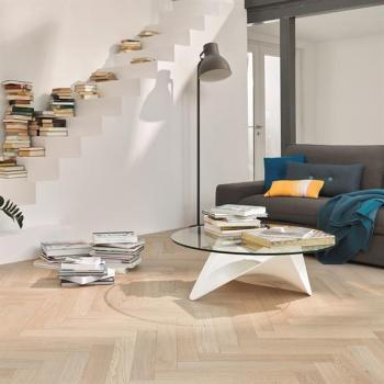 Parador Parkett Trendtime 3 Eiche Pure Living Stab Fischgrätoptik lackversiegelt matt 