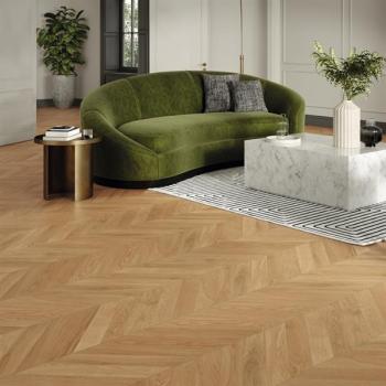Parador Parkett Trendtime 10 Eiche Natur matt lackiert Natur Chevron-Stab 