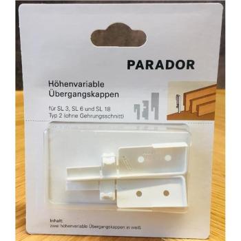 Parador Universal Übergangskappen für SL 1, SL 3, SL 5, SL 5 WF, SL 6, SL 18, in Weiß