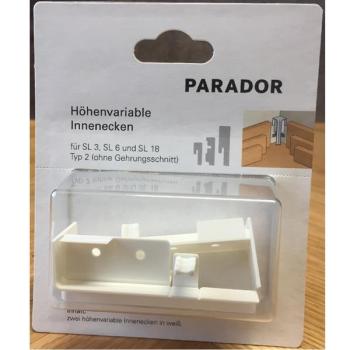 Parador Universal Innenecken für SL 1, SL 3, SL 5, SL 5 WF, SL 6, SL 18, in Weiß  