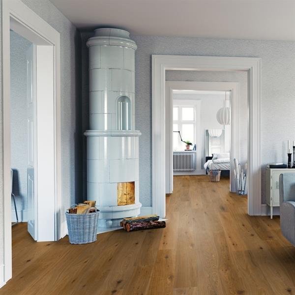 Parkett Boston Landhausdiele Eiche astig geräuchert gebürstet geölt Thede & Witte 