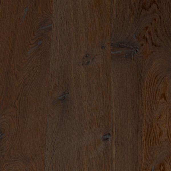 Parkett Boston Landhausdiele Eiche darkbrown astig gebürstet dunkel geräuchert geölt Thede & Witte 