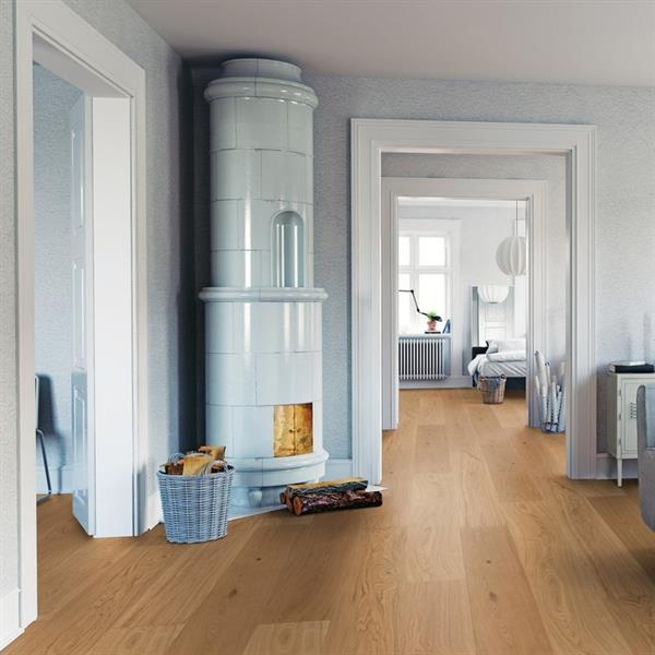 Parkett Boston Landhaus Breitdiele Eiche XL leicht astig gebürstet geölt Thede & Witte 
