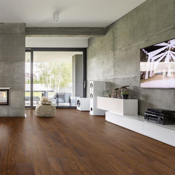 Parkett Boston Landhausdiele Eiche Altholz dunkel geräuchert geölt Thede & Witte 