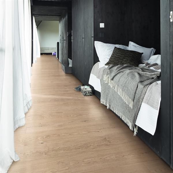 Eiche lebhaft cremeweiß gebürstet 08908 Landhausdiele - Meister Lindura-Holzboden HD 400 naturgeölt 