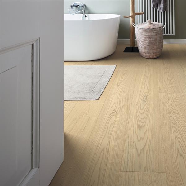 Eiche natur Alabaster gebürstet 08919 Landhausdiele - Meister Lindura-Holzboden HD 400 ultramattlackiert 