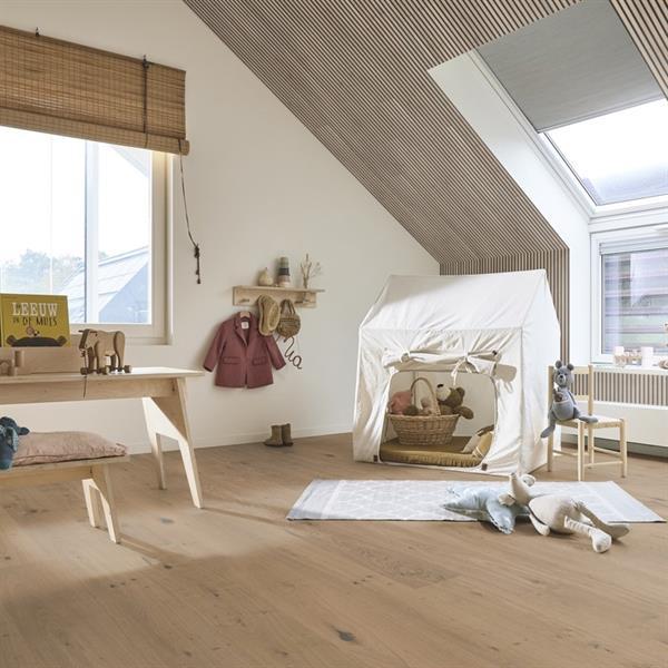 Eiche authentic greige pure gebürstet 20018 Landhausdiele - Meister Holzboden Natureflex HD 100 ultramattlackiert 