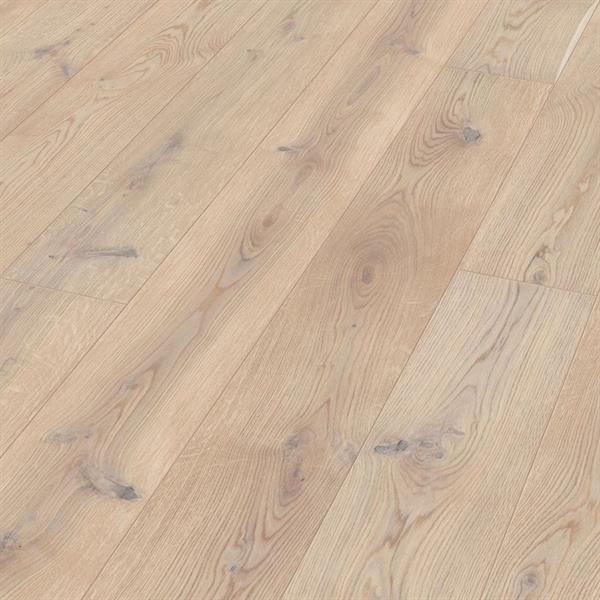 Eiche authentic cremeweiß gebürstet 09017 Landhausdiele - MeisterParkett.longlife PD 400 ultramattlackiert 