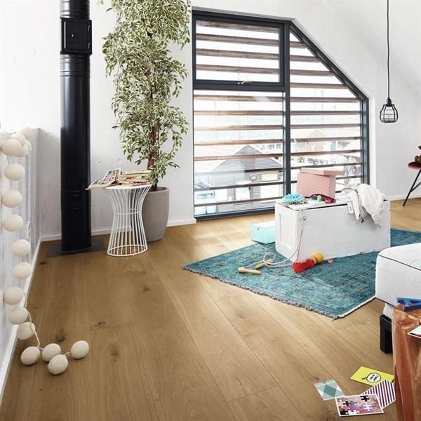 Eiche authentic greige gebürstet 09019 Landhausdiele - MeisterParkett.longlife PD 400 ultramattlackiert 