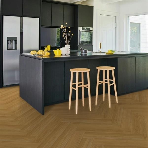 Parador Vinyl Trendtime 3 Eiche Oxford karamellbraun Fischgrät 