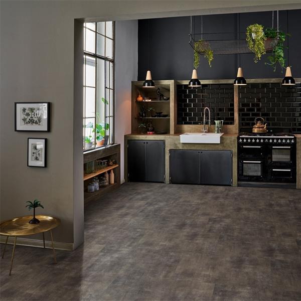 Parador Vinyl Trendtime 5 Mineral black Großfliese 